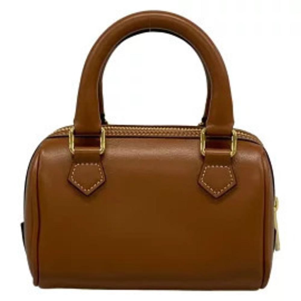 Celine Triomphe Boston Handbag Tan Brown - Picture 2 of 5